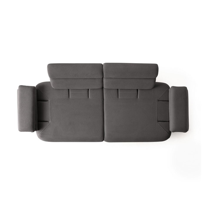 Atelier Del Sofa Bonjo Walnut - Anthracite Sofá de 3 Plazas Atelier Del Sofa Bonjo Walnut - Anthracite Sofá de 3 Plazas